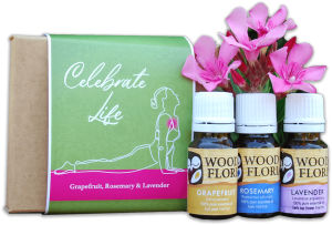 Celebrate Life with friends - Essential oils - Grapefruit, Rosemary, Lavender